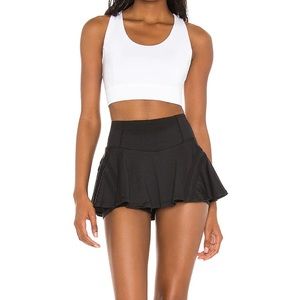 X FP Movement Pleats And Thank You Skort in Black free people
